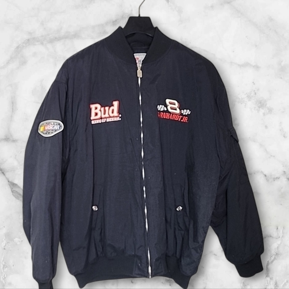 Chase Authentic Dale Earnhardt Jr. Nascar Mens Black Vintage Jacket. Size XXL - Picture 3 of 6